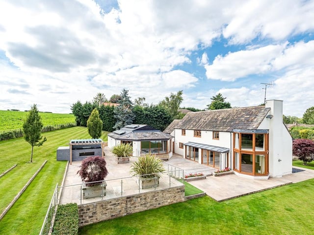The stunning North Gate Lane home sits within an impressive 0.5 acres. it is on the market with Furnell Residential for £2,500,000.