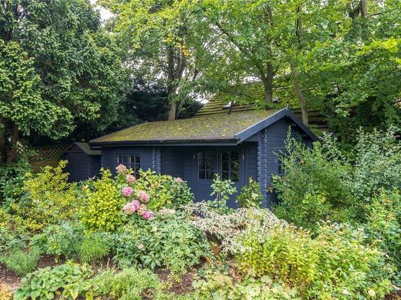 The Shaw Barn Lane house has a stunning south facing garden and is also within walking distance of Wetherby Golf Club and the town centre. It is on the market with Dacre Son & Hartley for £1,400,000.