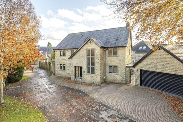 Stoneacre Lodge occupies 1/4 an acre land and behind the garage is an extensive, timber built summer house. It is on the market with Fine & Country for £1,295,000.
