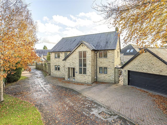 Stoneacre Lodge occupies 1/4 an acre land and behind the garage is an extensive, timber built summer house. It is on the market with Fine & Country for £1,295,000.
