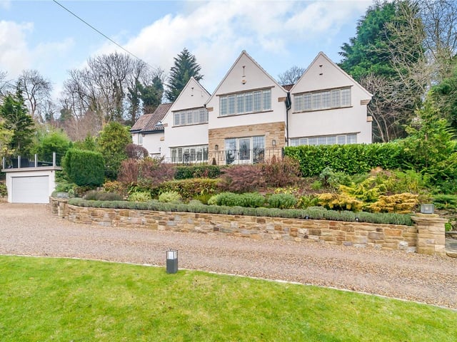 The large, detached family home sits in the village of Linton and has five bedrooms, three bathrooms and three reception rooms. It also has a self-contained annex with an open plan living room and two bedrooms.