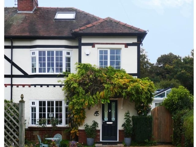 This beautiful semi-detached home sits on Chestnut Avenue. It has three bedrooms, a front and back garden complete with pond and green house and a master bedroom with an en-suite.