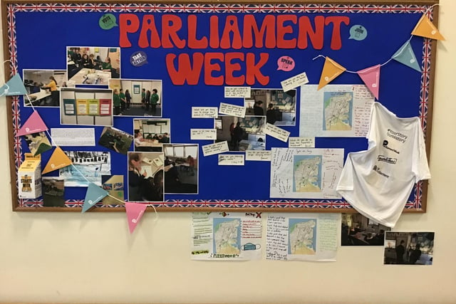 She added that the children really enjoyed the experience and will be following it  up by writing letters to parliament about their concerns and ideas for the local area.