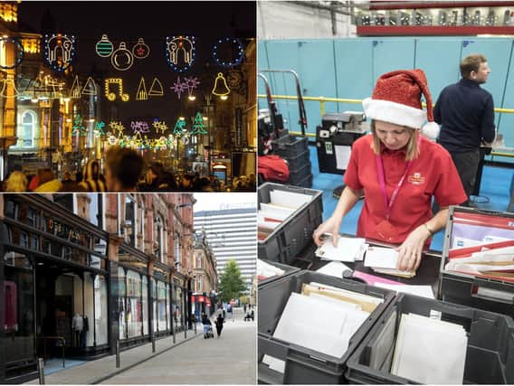 The Christmas jobs available in Leeds right now (Image right: PA Wire/Danny Lawson)