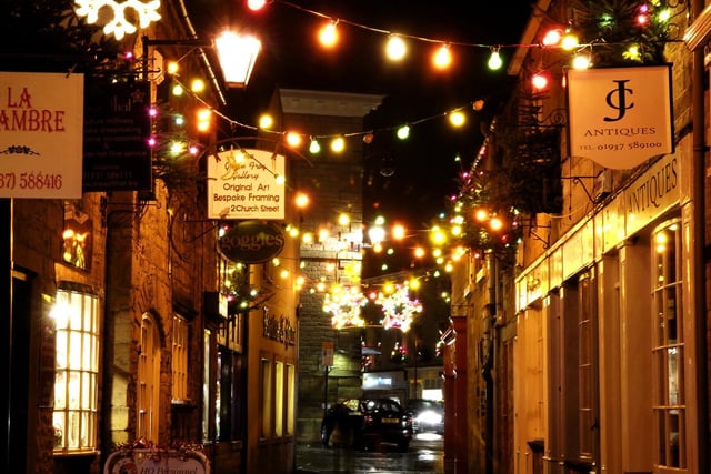 The Wetherby Christmas Lights in 2007.