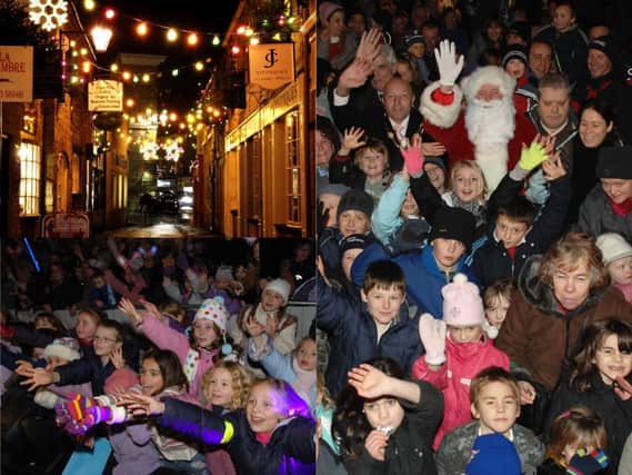 14 festive pictures of Christmas Light Switch ons over the years