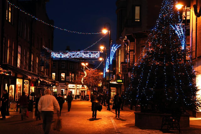 Harrogate Christmas Lights back in 2009.