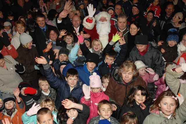 Ripon Christmas Lights switch on in 2008.