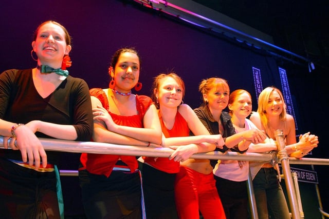 Garforth's St Mary's Theatre Group were celebrating their 10th anniversary with a production at Leeds Civic Theatre. Pictured, left to right, Anna Kelner, Sonum Batra, Maria Strudwick, Lizzy Boyes, Charlotte Cox and Natasha Wilkinson.