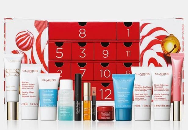 Clarins 12 Days of Christmas 2020 advent calendar, £60, clarins.co.uk
Packed with skincare delights and makeup treats behind 12 doors.
Kate Middleton is a fan of the Lip Perfector.