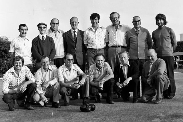 Wigan Subscription Bowling Club team - 1976