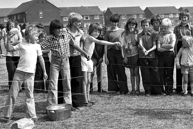 RETRO 1976  - Ince Scout group organised a summer gala day with locals joining in the outdoor fun.
