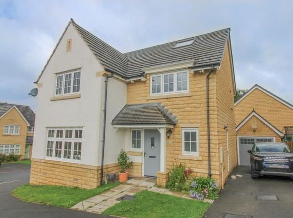 This new build home in Brandwell Avenue has four bedrooms, including a converted loft with a stunning master suite. It has an enclosed garden to the rear with a fitted hot tub.