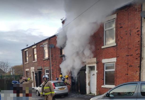 The family have lost everything in the fire, which broke out at around 3.30pm yesterday (Thursday, November 19)