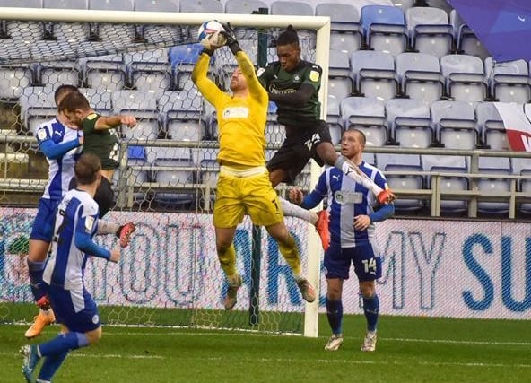 STAR MAN: Jamie Jones: 7 - Made up for an early shaky moment with a string of brilliant saves that kept Latics in the contest