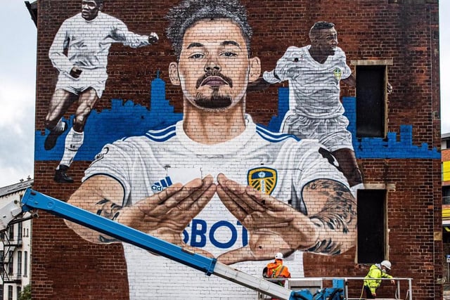 Leeds United's new mural in the city centre. (Picture: Leeds United)