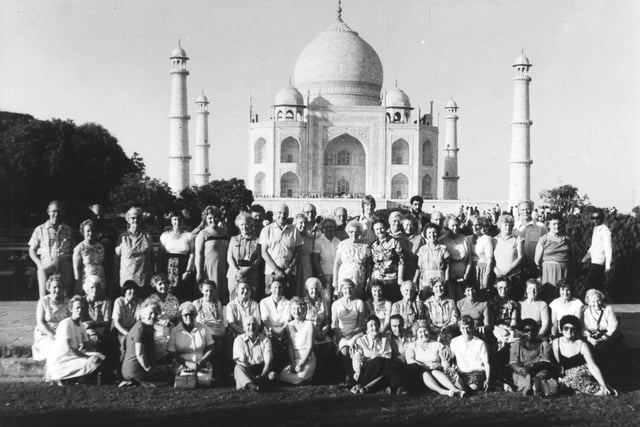 The Women's Circle visit to India and the Taj Mahal in November 1981.