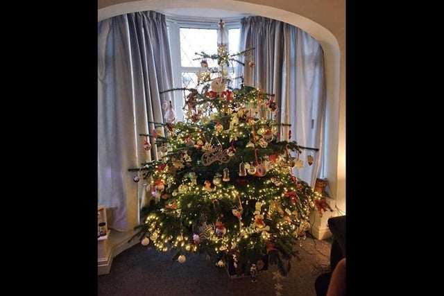 This was easily the biggest Christmas tree sent in. Thanks to Jackie Chapman for sharing.