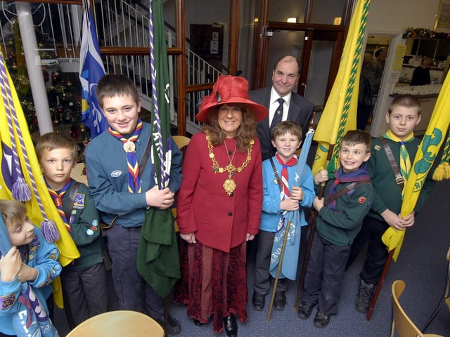 Hundreds of scouts and beavers attend the Scarborough & District Scout Council Annual Carol service at Westborough Methodist Church.