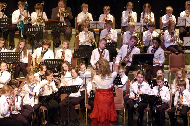 The Scarborough Area Music Centre gala concert – The Junior Concert Band with conductor Liz Clark.