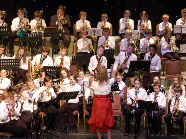 The Scarborough Area Music Centre gala concert – The Junior Concert Band with conductor Liz Clark.