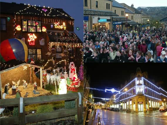Check out these Calderdale Christmas lights snaps from years gone by