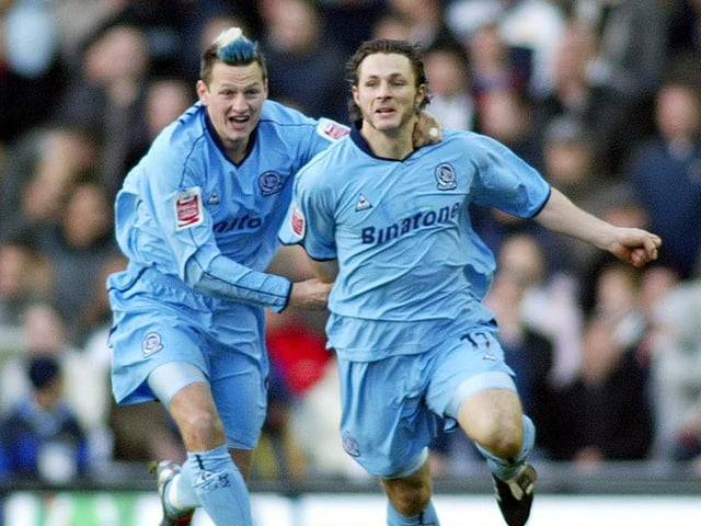 Queen's Park Rangers were ahead inside two minutes through Gareth Ainsworth's drive.