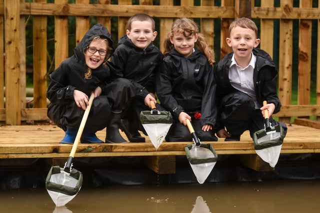 He added that Nature Friendly Schools initiative  gives children from some of the most deprived areas  of the country  the chance to get closer to nature  without having to go too far....and at Westminster Primary  that includes a pond on their doorstep.