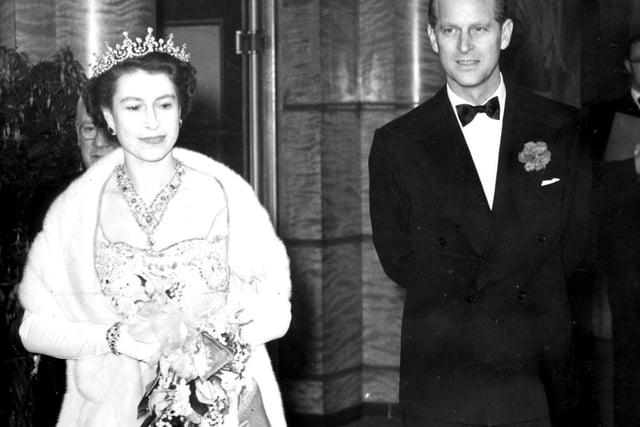 The Queen and Duke of Edinburgh’s first visit to Blackpool for the Royal Variety Performance, 65 years ago