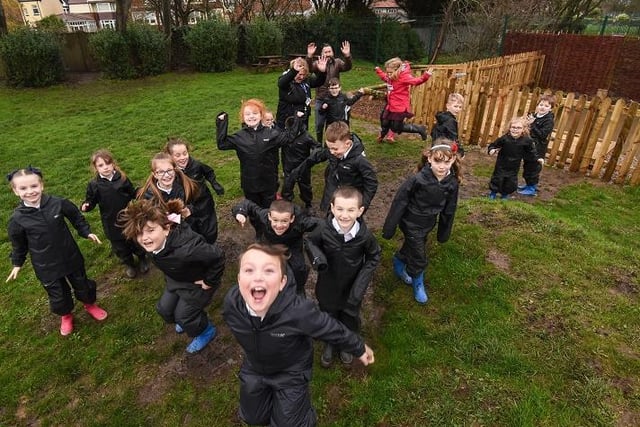 Staff and pupils at Westminster Primary in Blackpool are celebrating after opening their new outdoor area called Westminster Woods and Wetlands