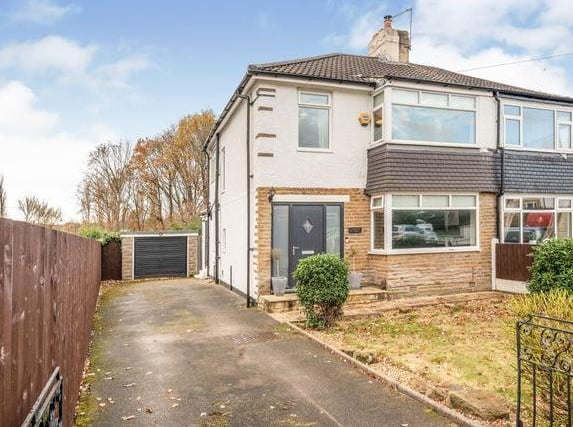 This appealing semi-detached home in this popular residential area of Kirkstall, offers beautifully styled and presented accommodation with many features and which also boasts a superb outdoor heated swimming pool in the back garden. Driveway & Garage. Offered with no chain
