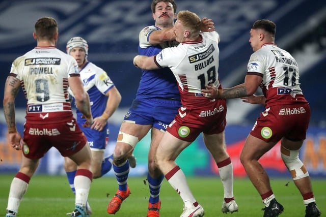 Alex Walmsley is stopped in his tracks