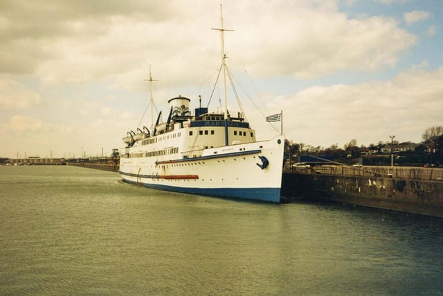 Preston’s only floating nightspot, the Manxman spent its first 20 years as a ferry between the Isle of Man and Liverpool. It also sailed from Fleetwood. Built at the Cammell Laird shipyard in 1955 for the Isle of Man Steam packet company, it ceased service in 1982