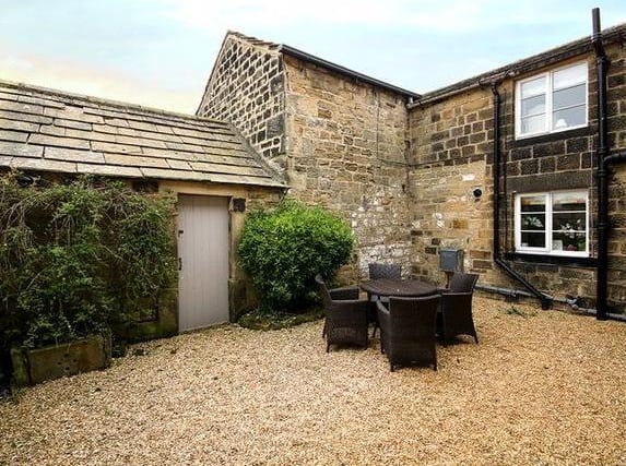 Outside it offers a stone built outbuilding which offers potential to be converted into a home studio or office (subject to planning permissions). It is on the market for £279,950 with Dales & Shires.