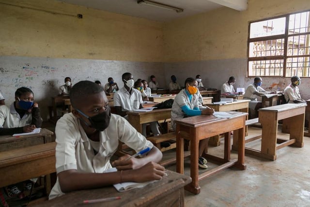 Out of 26.5m people, there have been just 24,117 confirmed cases in Cameroon. The country has been educating pupils about the virus but it is not clear how many people are being tested.