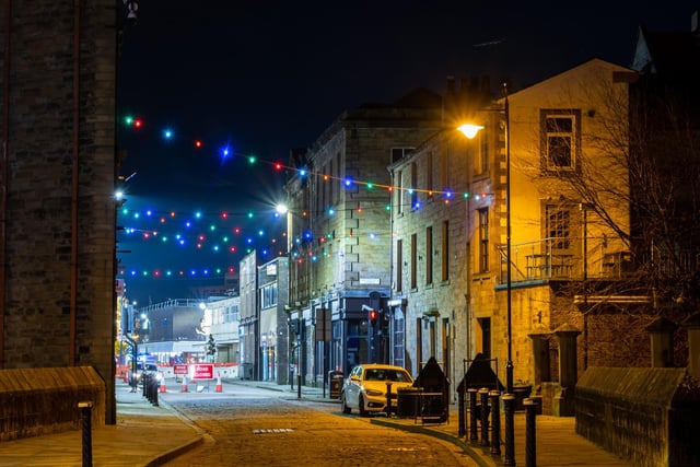 Christmas lights were the only joy on Hammerton Street