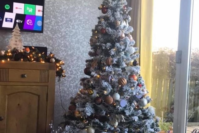 Tracy Gray said: "Here’s mine. It’s up earlier than usual but why not this year!"