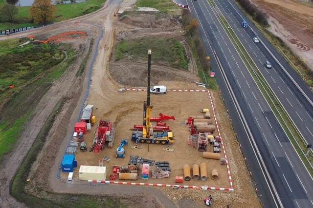 The Preston Western Distributor will eventually connect to the M55 (image:  Costain)