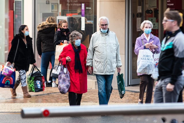 After one month of lockdown shoppers rushed back out into Blackpool's shops