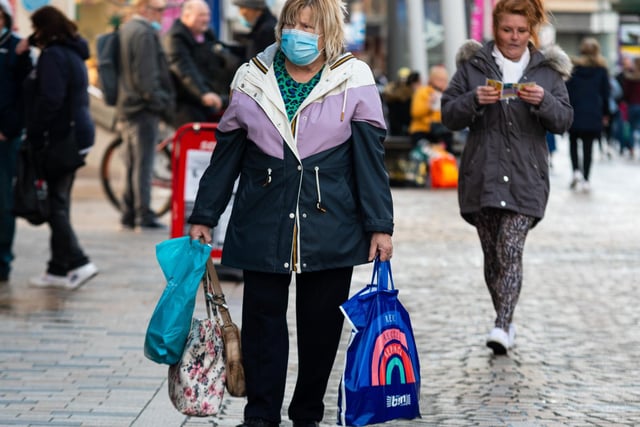 Shoppers had been looking forward to getting back into the shops again