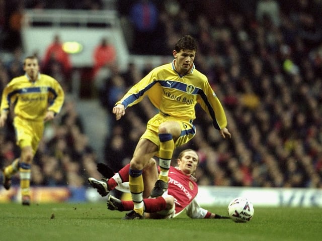Eirik Bakke skips past Arsenal's Emmanuel Petit during the FA Premiership clash at Highbury in December 1999. The Gunners won 2-0.