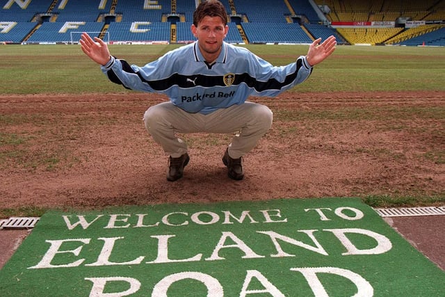 Eirik Bakke when he signed for Leeds United in 1999 from Sogndal for £1.75 million.