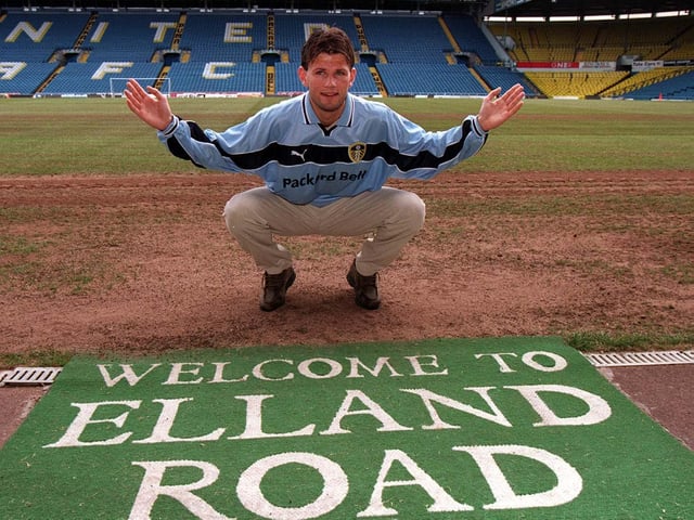 Eirik Bakke when he signed for Leeds United in 1999 from Sogndal for £1.75 million.