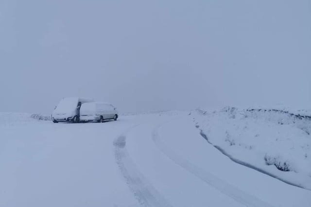 And this was how Fleet Moss looked by the morning! Have you seen snow where you are? Tweet @yorkshirepost or @leedsnews