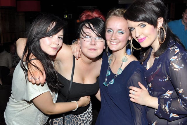 Enya, Katie, Kirsty and Christine, in 2012.