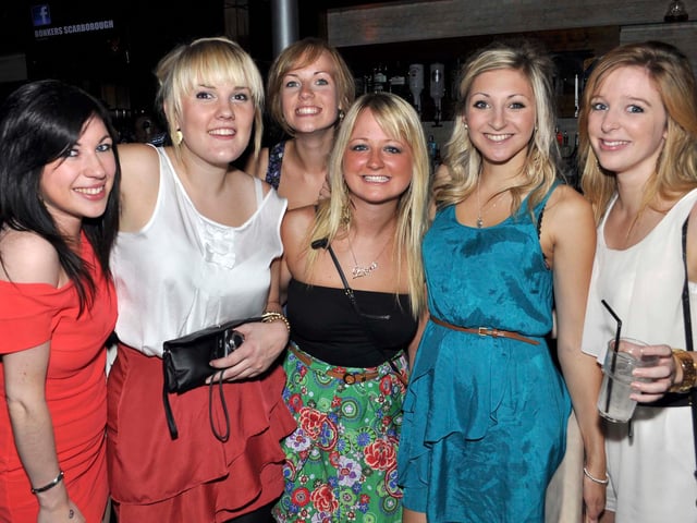 Jade, Katie, Leanne, Emily, Lauren and Kimberley, in 2011.