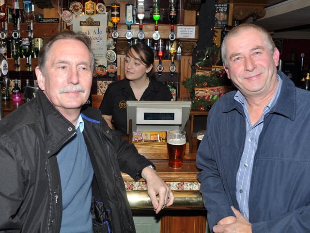Peter and John, in 2012.