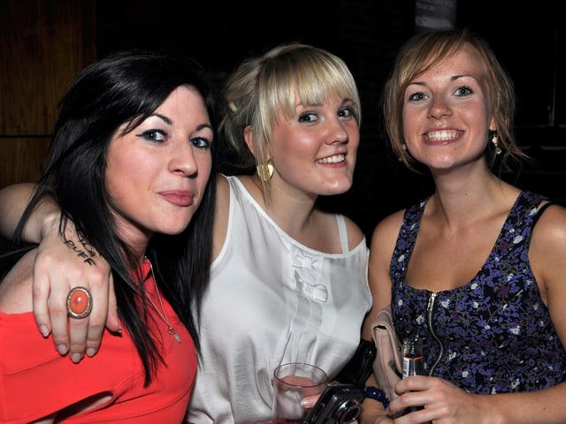 Jade, Katie and Leanne in 2011.