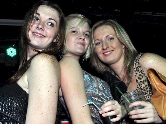 Vicky, Mary and Caroline, in 2011.