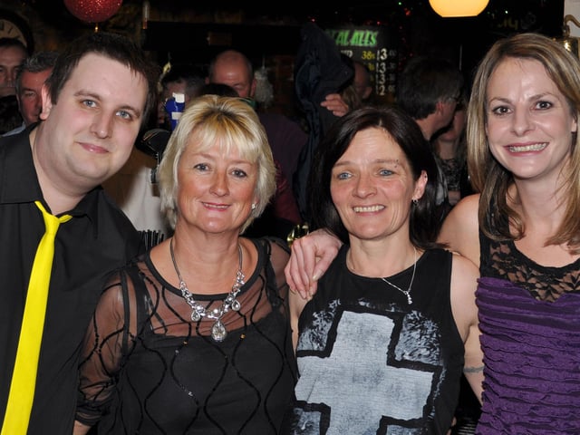 James, Dawn, Mandy and Kerry, in 2013.